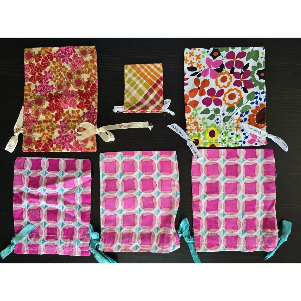 5 - New Brighton Jewelry 4.5" x 6" Drawstring Dust Bags